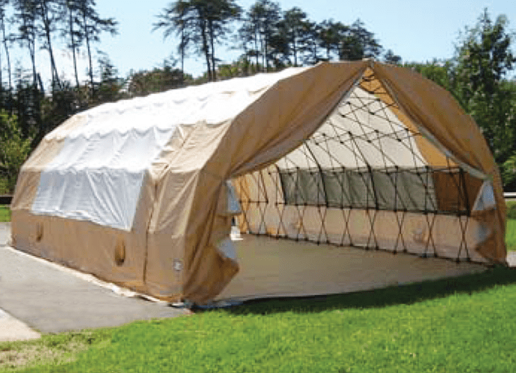 Picture of the Casualty Management Shelter