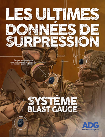 Couverture de la brochure Le Blast Gauge System® (système de jauge du souffle)